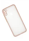 Mey İthalat®  Samsung Galaxy A11 Kılıf Montreal Silikon Kapak - Pembe