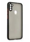 Mey İthalat®  Samsung Galaxy A11 Kılıf Montreal Silikon Kapak - Siyah