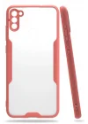 Mey İthalat®  Samsung Galaxy A11 Kılıf Platin Silikon - Pembe