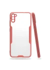 Mey İthalat®  Samsung Galaxy A11 Kılıf Platin Silikon - Pembe