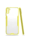Mey İthalat®  Samsung Galaxy A11 Kılıf Platin Silikon - Sarı