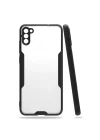 Mey İthalat®  Samsung Galaxy A11 Kılıf Platin Silikon - Siyah