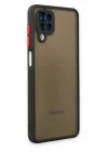 Mey İthalat®  Samsung Galaxy A12 Kılıf Montreal Silikon Kapak - Siyah