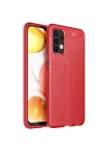 Mey İthalat®  Samsung Galaxy A13 4G Kılıf Auto Focus Kapak - Kırmızı
