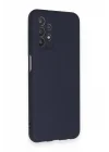 Mey İthalat®  Samsung Galaxy A13 4G Kılıf First Silikon - Lacivert
