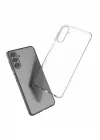 Mey İthalat®  Samsung Galaxy A13 5G Kılıf Lüx Şeffaf Silikon