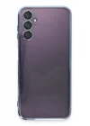 Mey İthalat®  Samsung Galaxy A14 4G Kılıf  Lensli Silikon - Açık Mavi