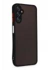 Mey İthalat®  Samsung Galaxy A14 4G Kılıf Montreal Silikon Kapak - Siyah