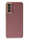 Mey İthalat®  Samsung Galaxy A14 4G Kılıf Volet Silikon - Kırmızı