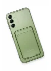Mey İthalat®  Samsung Galaxy A15 4G Kılıf Kart Şeffaf Silikon - Şeffaf