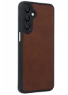 Mey İthalat®  Samsung Galaxy A16 5G Kılıf Aras Deri Kapak - Taba