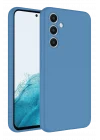 Mey İthalat®  Samsung Galaxy A16 5G Kılıf First Silikon - Mavi