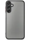 Mey İthalat®  Samsung Galaxy A16 5G Kılıf Montreal Silikon Kapak - Siyah
