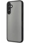 Mey İthalat®  Samsung Galaxy A16 5G Kılıf Montreal Silikon Kapak - Siyah