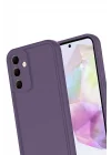 Mey İthalat®  Samsung Galaxy A16 5G Kılıf Viera Silikon - Mürdüm