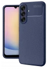 Mey İthalat®  Samsung Galaxy A17 5G Auto Focus Karbon Kapak - Lacivert