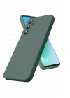 Mey İthalat®  Samsung Galaxy A17 5G First Silikon - Koyu Yeşil