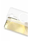 Mey İthalat®  Samsung Galaxy A17 5G Jota Magsafe Kapak - Şeffaf
