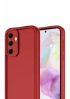 Mey İthalat®  Samsung Galaxy A17 5G Viera Silikon - Kırmızı