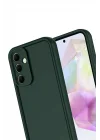 Mey İthalat®  Samsung Galaxy A17 5G Viera Silikon - Koyu Yeşil