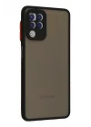 Mey İthalat®  Samsung Galaxy A22 Kılıf Montreal Silikon Kapak - Siyah