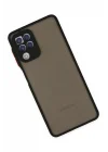 Mey İthalat®  Samsung Galaxy A22 Kılıf Montreal Silikon Kapak - Siyah