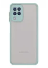 Mey İthalat®  Samsung Galaxy A22 Kılıf Montreal Silikon Kapak - Turkuaz