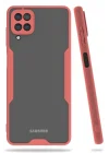 Mey İthalat®  Samsung Galaxy A22 Kılıf Platin Silikon - Pembe