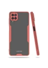 Mey İthalat®  Samsung Galaxy A22 Kılıf Platin Silikon - Pembe