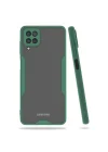 Mey İthalat®  Samsung Galaxy A22 Kılıf Platin Silikon - Yeşil
