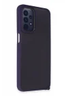Mey İthalat®  Samsung Galaxy A23 4G Kılıf Elegant Kapak - Derin Mor