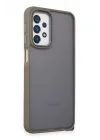 Mey İthalat®  Samsung Galaxy A23 4G Kılıf Elegant Kapak - Titan Gri