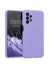 Mey İthalat®  Samsung Galaxy A23 4G Kılıf First Silikon - Lila