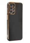 Mey İthalat®  Samsung Galaxy A23 4G Kılıf Volet Silikon - Siyah