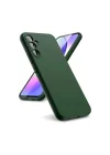 Mey İthalat®  Samsung Galaxy A24 4G Kılıf First Silikon - Koyu Yeşil
