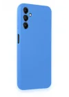 Mey İthalat®  Samsung Galaxy A24 4G Kılıf First Silikon - Mavi