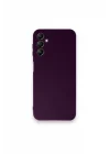 Mey İthalat®  Samsung Galaxy A24 4G Kılıf First Silikon - Mor