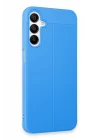 Mey İthalat®  Samsung Galaxy A25 5G Kılıf Auto Focus Kapak - Mavi