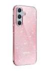 Mey İthalat®  Samsung Galaxy A25 5G Kılıf Glow Kapak - Pembe
