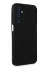 Mey İthalat®  Samsung Galaxy A25 5G Kılıf Nano içi Kadife Silikon - Siyah