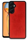 Mey İthalat®  Samsung Galaxy A26 Kılıf Aras Deri Kapak - Kırmızı