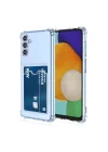 Mey İthalat®  Samsung Galaxy A26 Kılıf Kart Şeffaf Silikon - Şeffaf