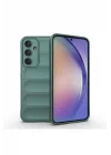 Mey İthalat®  Samsung Galaxy A26 Kılıf Optimum Silikon - Koyu Yeşil