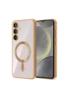Mey İthalat®  Samsung Galaxy A26 Kross Magneticsafe Kapak - Çöl Titanyum