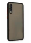 Mey İthalat®  Samsung Galaxy A30S Kılıf Montreal Silikon Kapak - Siyah