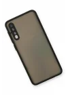 Mey İthalat®  Samsung Galaxy A30S Kılıf Montreal Silikon Kapak - Siyah