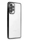 Mey İthalat®  Samsung Galaxy A33 5G Kılıf  Lensli Silikon - Siyah