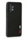 Mey İthalat®  Samsung Galaxy A33 5G Kılıf Loop Deri Silikon - Siyah