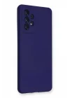 Mey İthalat®  Samsung Galaxy A33 5G Kılıf Nano içi Kadife Silikon - Mor