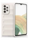 Mey İthalat®  Samsung Galaxy A33 5G Kılıf Optimum Silikon - Krem